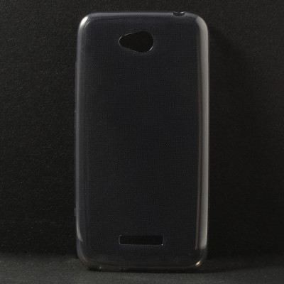 Силиконови гърбове Силиконови гърбове за HTC Силиконов гръб ТПУ ултра тънък за HTC Desire 616 сив прозрачен